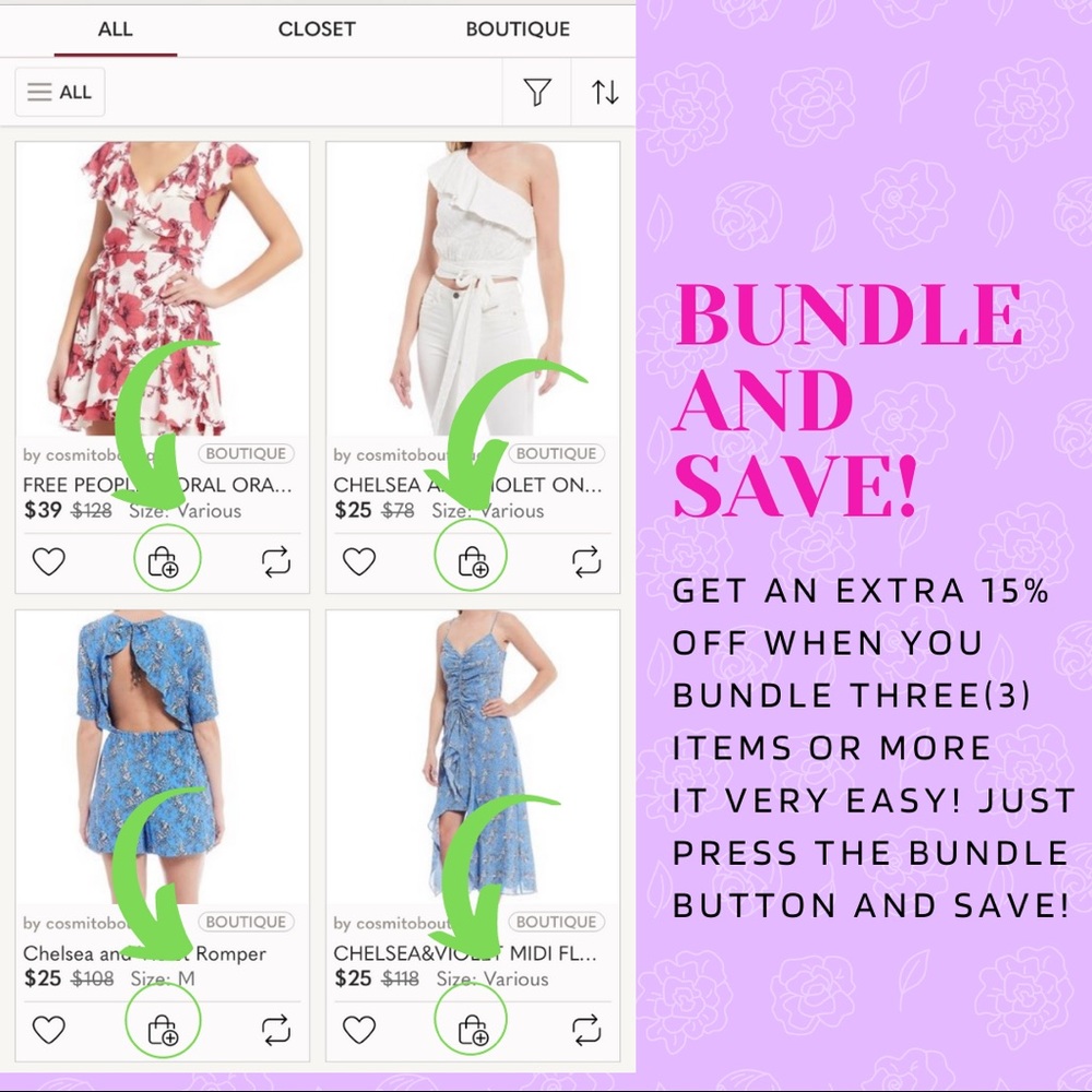 BUNDLE! BUNDLE AND BUNDLE!